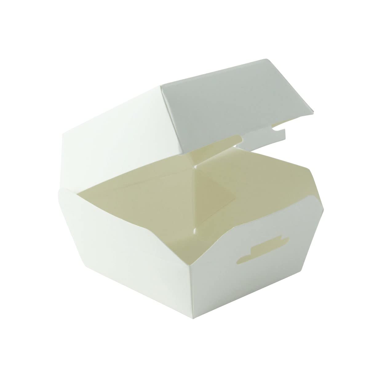 Eco-Friendly White Cardboard Mini-Slider To Go Boxes for Food - 2.8