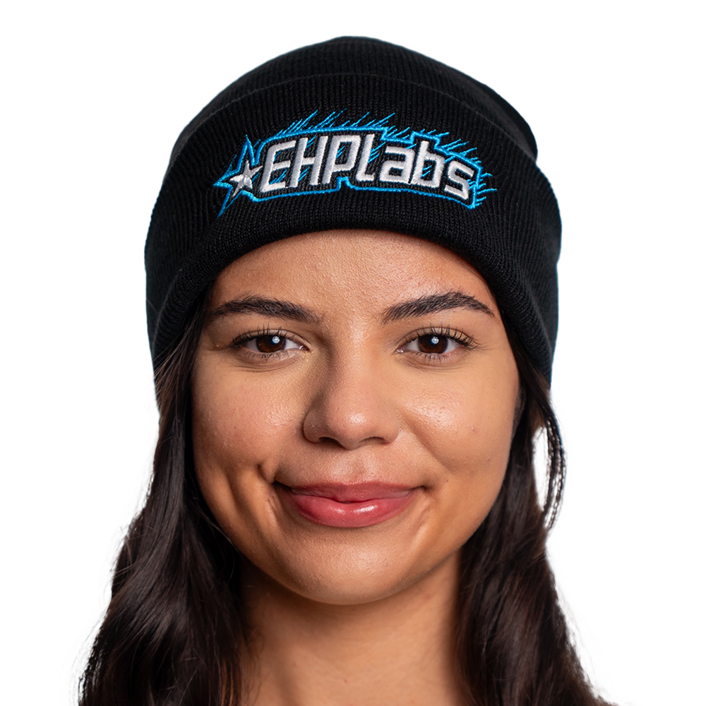 EHP Labs Unisex Iced Out Beanie - EHPlabs X Ghostbusters™ Collaboration - Stylish Winter Hat for Men & Women - Perfect for Cold Weather, Streetwear Fashion & Outdoor Activities