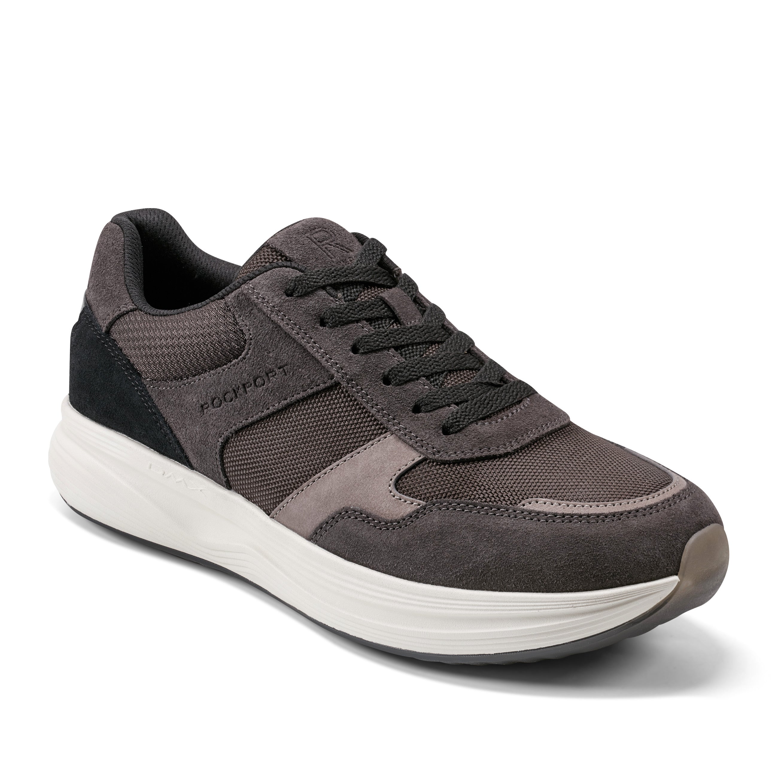 Rockport X Reebok Men's DMX™ Corvin Casual Lace-Up Sneakers - Comfortable Walking Shoes for Men, Breathable Athletic Shoes for Work, Travel & Everyday Wear