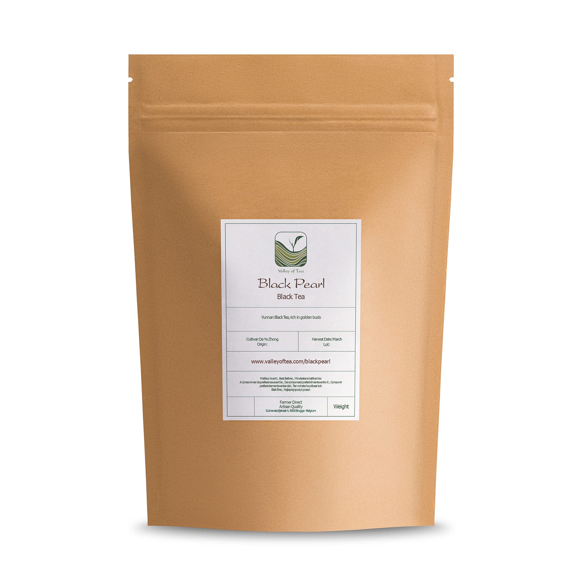 Premium Yunnan Black Dragon Pearls Tea - Strong & Malty - Perfect for Afternoon Tea