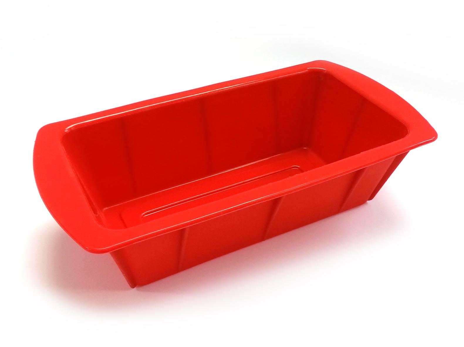 KitchenZone Non-Stick Loaf Cake Pan - 9x5 Inch Standard Size, Red - Perfect for Baking Banana Bread, Pound Cake & Homemade Loaves | Dishwasher Safe & Easy Clean