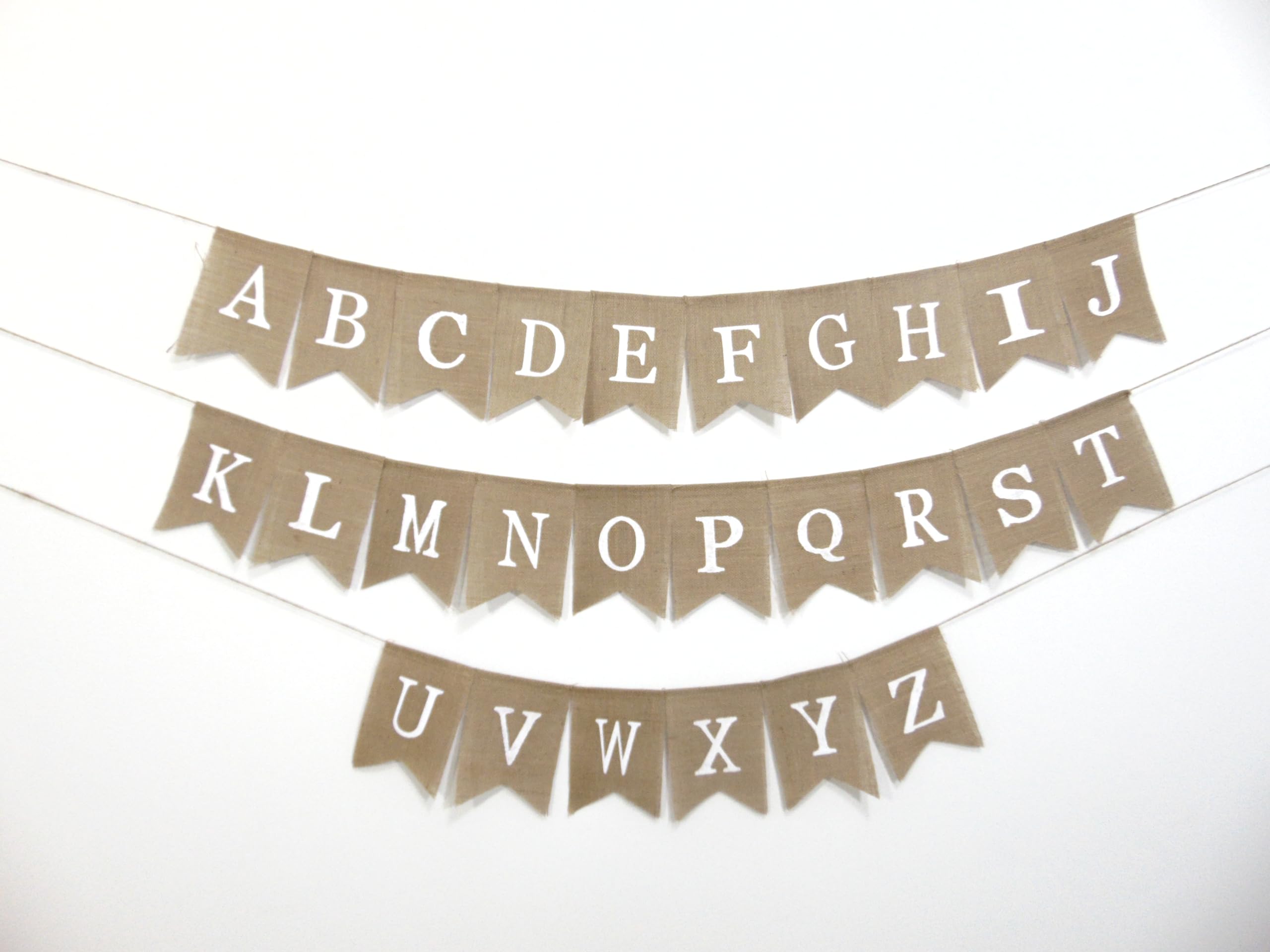 Custom Personalized Welcome Home Baby Banner - Burlap Baby Shower Decorations for Newborn Nursery & Gender Reveal Party Decor