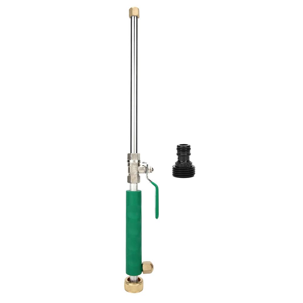 Premium High Pressure Car Wash Foam Gun with Adjustable Water Jet - Heavy Duty Spray Nozzle for Car Washing, Home & Driveway Cleaning - Fits Standard Garden Hoses (Green) | Perfect for Auto Detailing, RV Cleaning & Outdoor Surface Maintenance