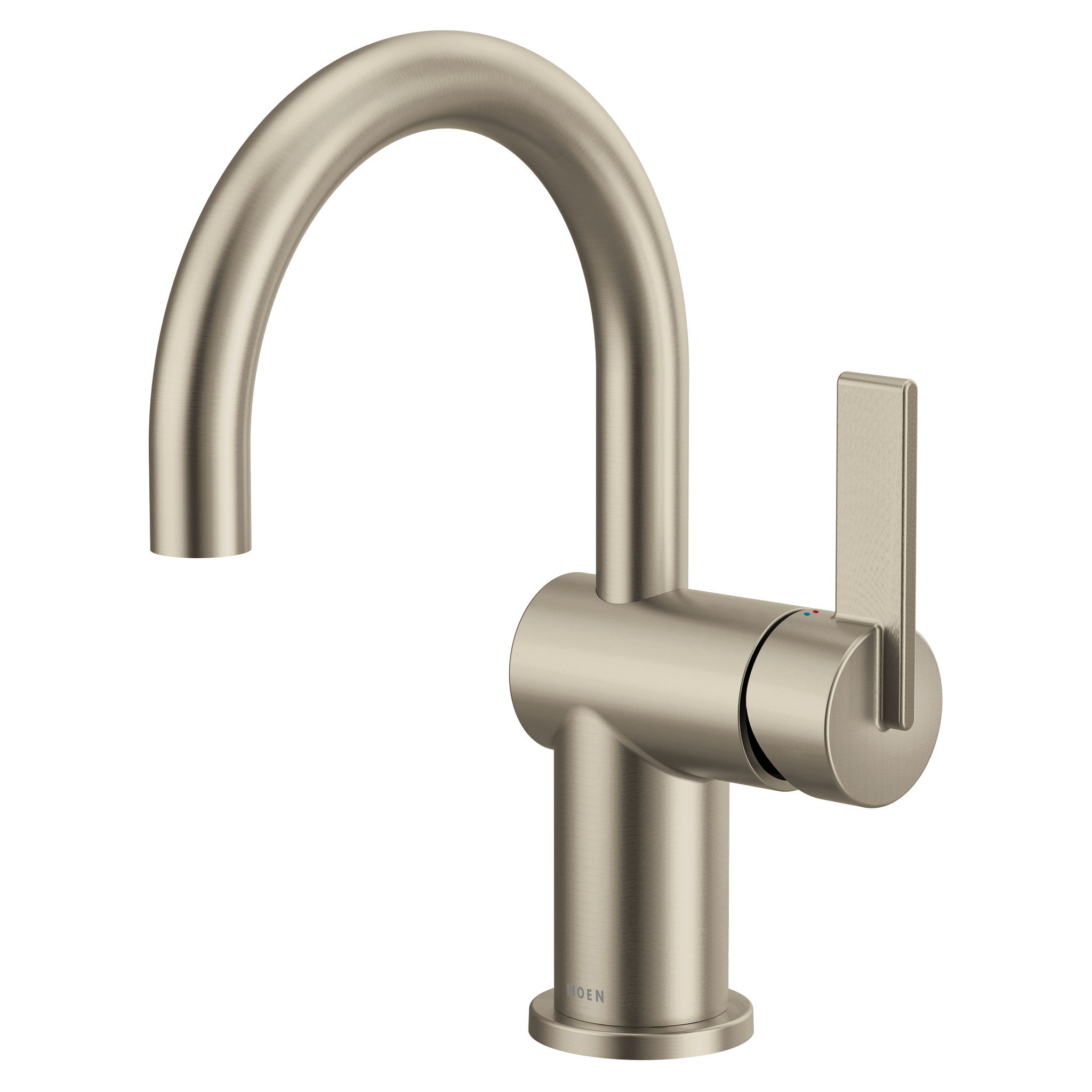 Cia MotionSense One Handle Touchless Bathroom Faucet - Hands-Free Kitchen & Bath Sink Faucet with Motion Sensor for Modern Home, Office, and Public Restrooms