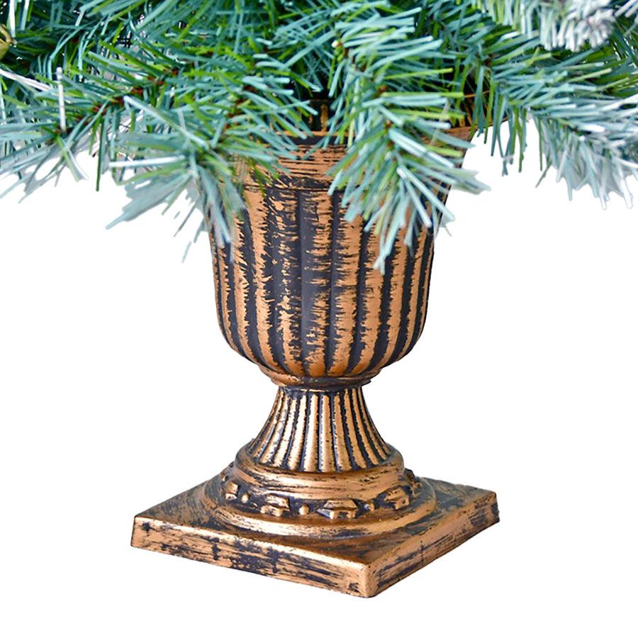 HARMONIER XMAS FROST NOBLE TREE 90CM Artificial Christmas Tree - Premium Green Holiday Decor (2800g) | Perfect for Living Room, Office & Holiday Party Decoration