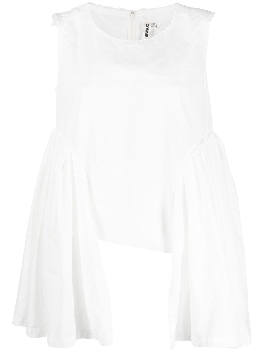 Comme des Garcons Women's White T-Shirt - Stylish Casual Top for Everyday Wear, Street Fashion & Layering