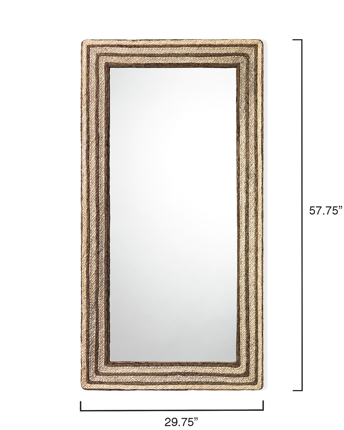 Evergreen Rectangle Wall Mirror - Modern Decorative Mirror for Living Room, Bedroom, Bathroom & Entryway - Perfect for Home Decor and Interior Design