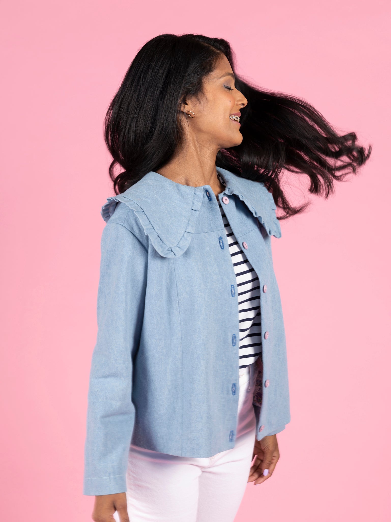 Tilly and the Buttons Sonny Jacket - Stylish Women's Sewing Pattern for DIY Jackets - Perfect for Fall Fashion & Casual Outings