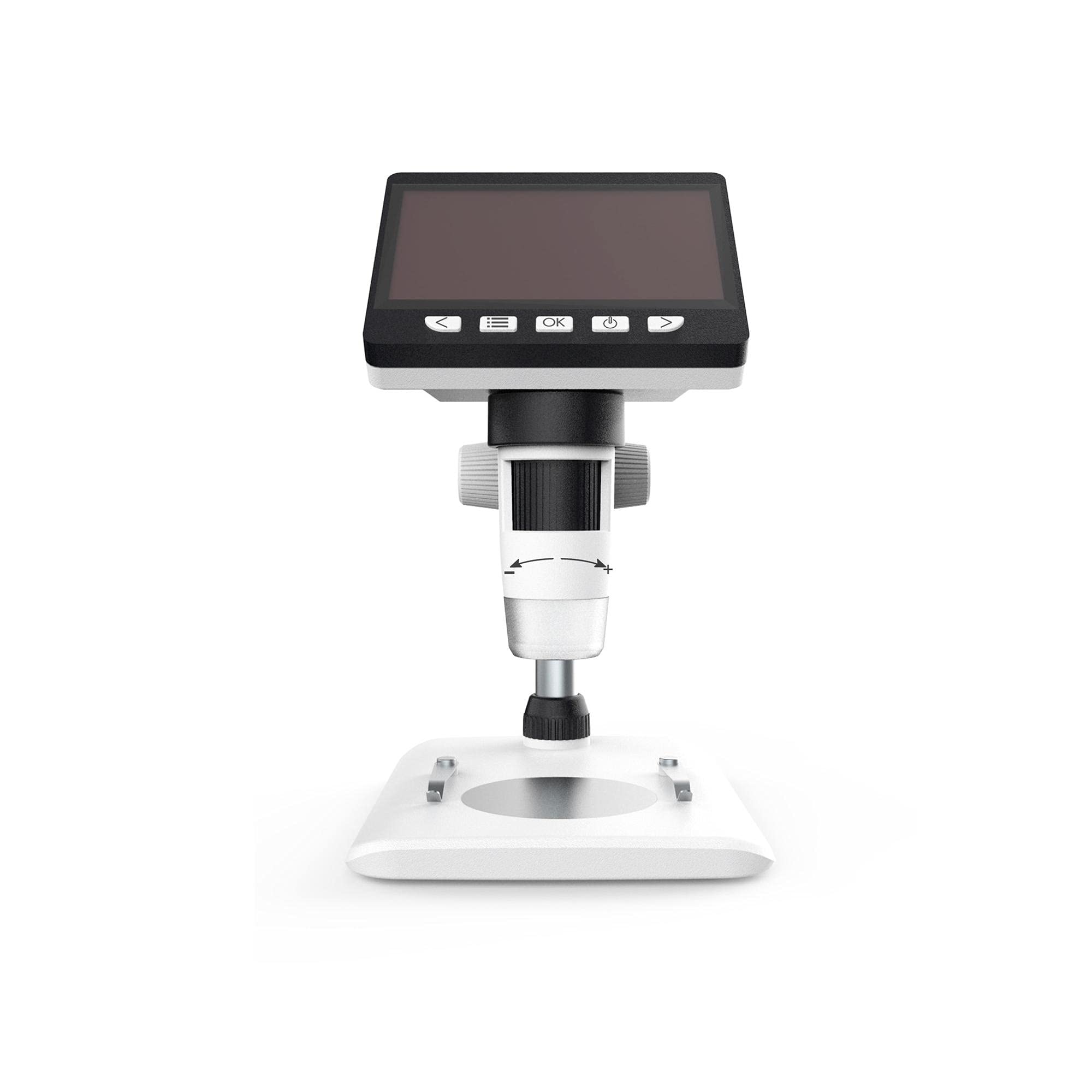 4.3 Inch LCD Screen USB Digital Microscope 1000X Magnification with 1080P HD Camera & LED Light - Ideal for Mobile Phone Repair, Jewelry Inspection, Coin Collecting, and PCB Circuit Board Analysis