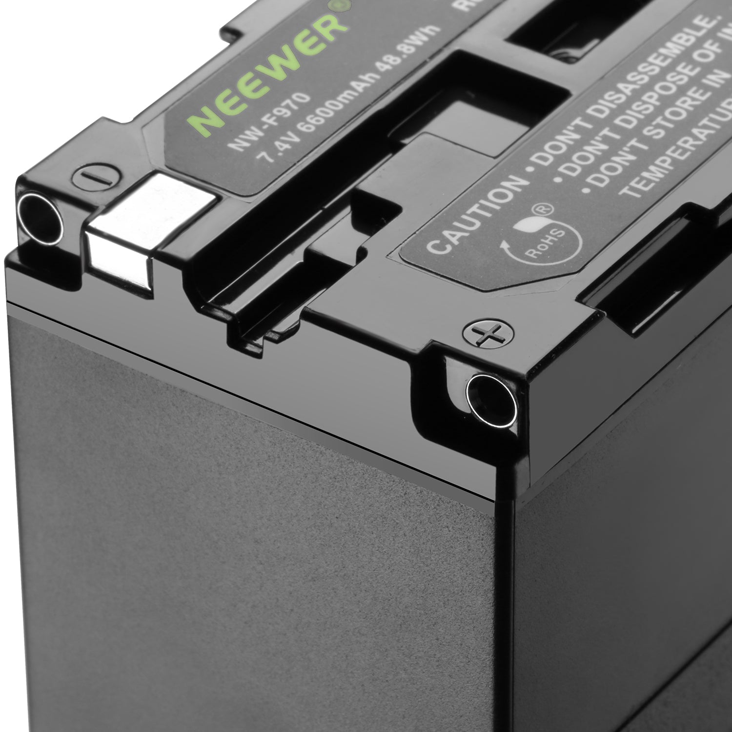 NEEWER NP-F970 6600mAh Replacement Battery for Sony Cameras - Compatible with Sony A7III, A7RIII, A9, and More - Perfect for Photography, Videography, and Travel