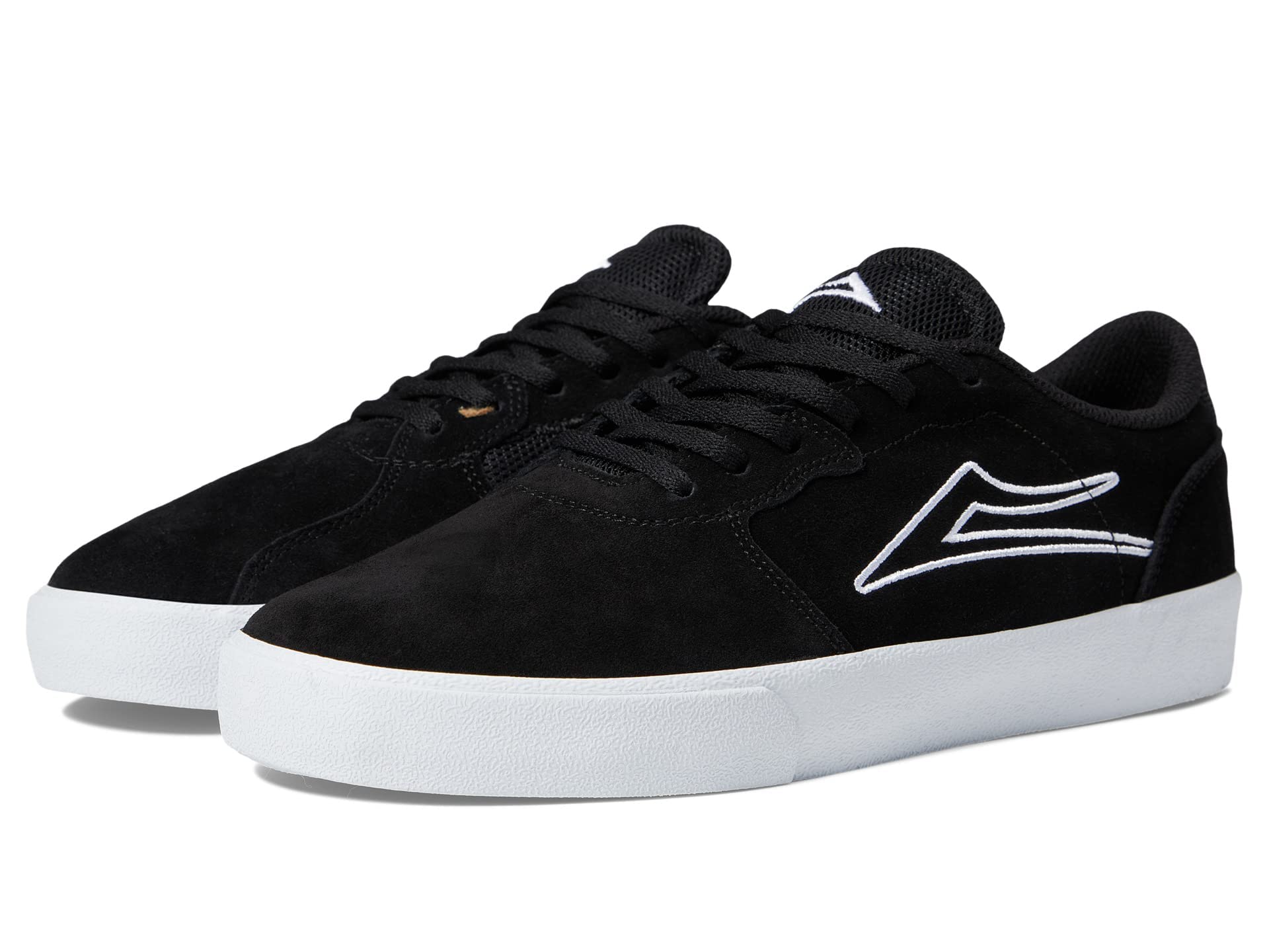 Lakai Cardiff Black Suede Skateboard Shoes for Men - Durable & Stylish Sneakers for Street Skating, Casual Wear & Urban Fashion