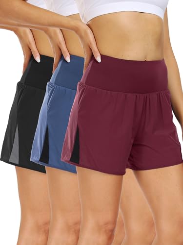 3 Pack: 11# Black & Navy Blue & Wine Red
