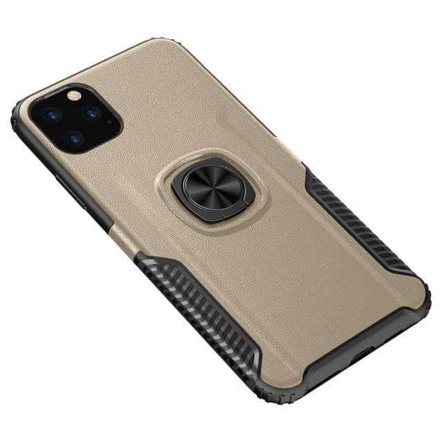 Magnetic iPhone 11 Pro Max Case with Stand - Shockproof Armor Protective Cover for Work, Travel & Daily Use