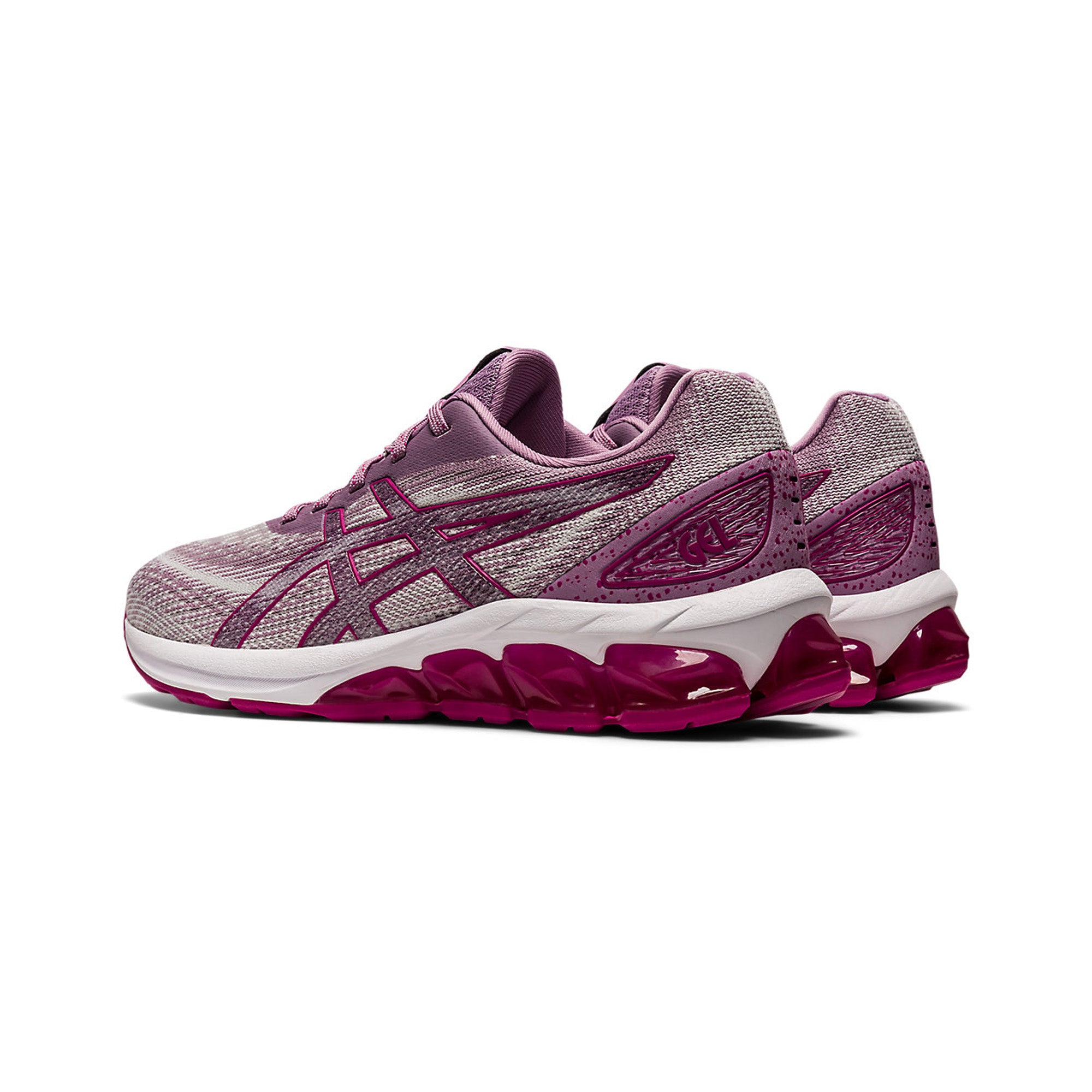 ASICS Gel Quantum 180 7 Women's Running Shoes - Rose Quartz & Plum Color (2022) | Lightweight Cushioned Sneakers for Jogging, Gym Workouts & Everyday Wear