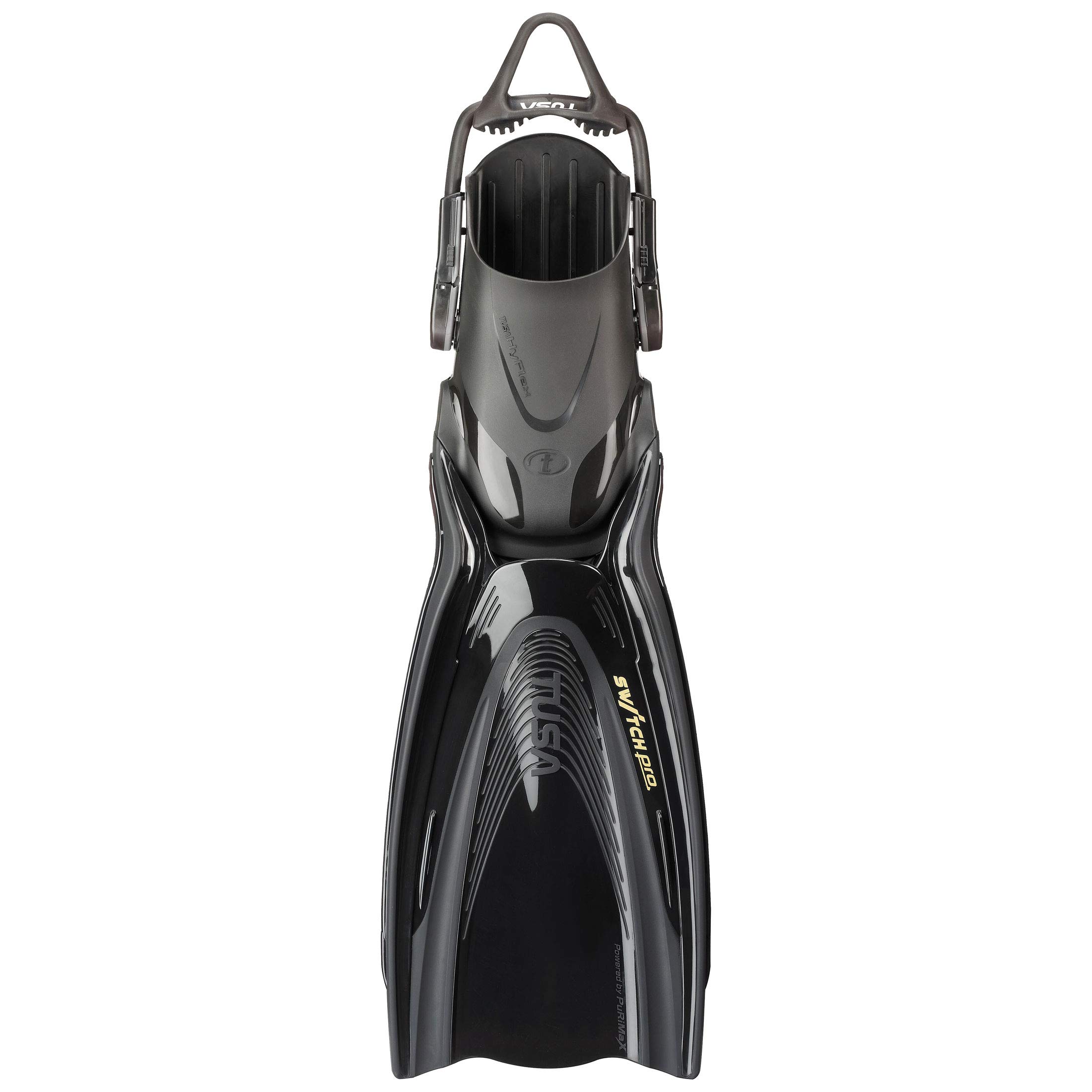 TUSA SF-0107 Hyflex Switch Pro Scuba Diving Fins - Premium Adjustable Swim Fins for Snorkeling, Freediving & Scuba - Perfect for Ocean Adventures & Water Sports