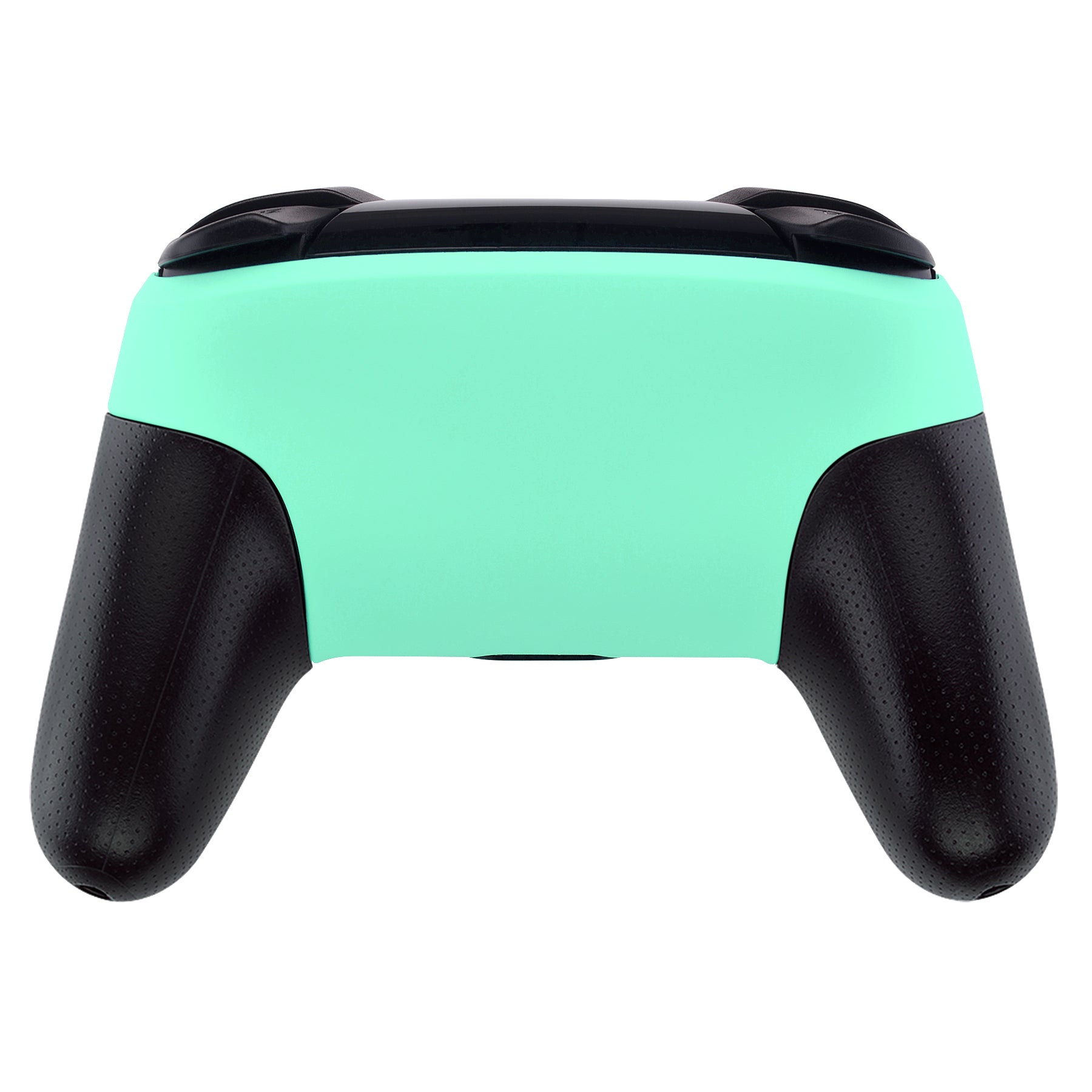 eXtremeRate Mint Green Replacement Faceplate & Backplate for Nintendo Switch Pro Controller - DIY Shell Housing Case (Controller Not Included) - Perfect for Custom Mods, Gaming Setup Upgrades & Switch Accessories Collection