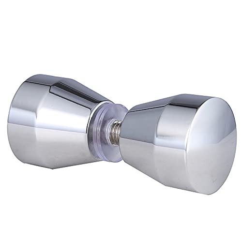 Stainless Steel Refrigerator Door Handle - 3 Types of Back-to-Back Glass Knob Puller for Kitchen Fridge & Bathroom Shower (Color 201) | Durable Push Handle for Home & Commercial Use