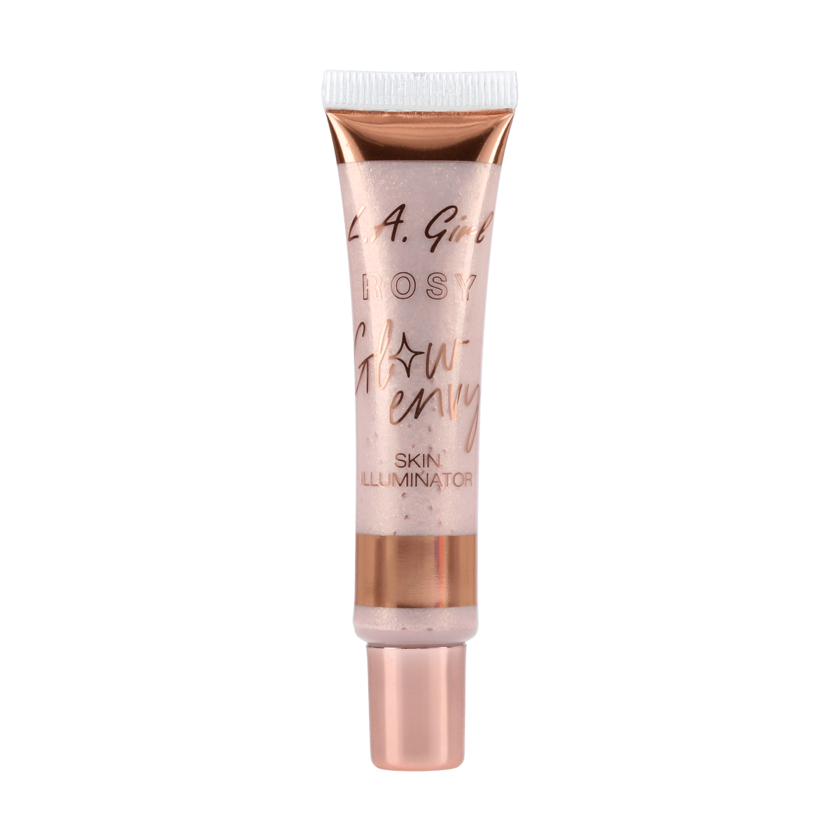 Rosy Glow Envy Skin Illuminator - Radiant Face Highlighter for Cheekbones & Contour | Vegan, Cruelty-Free Makeup | Perfect for Daytime Glow & Night Out Makeup Looks