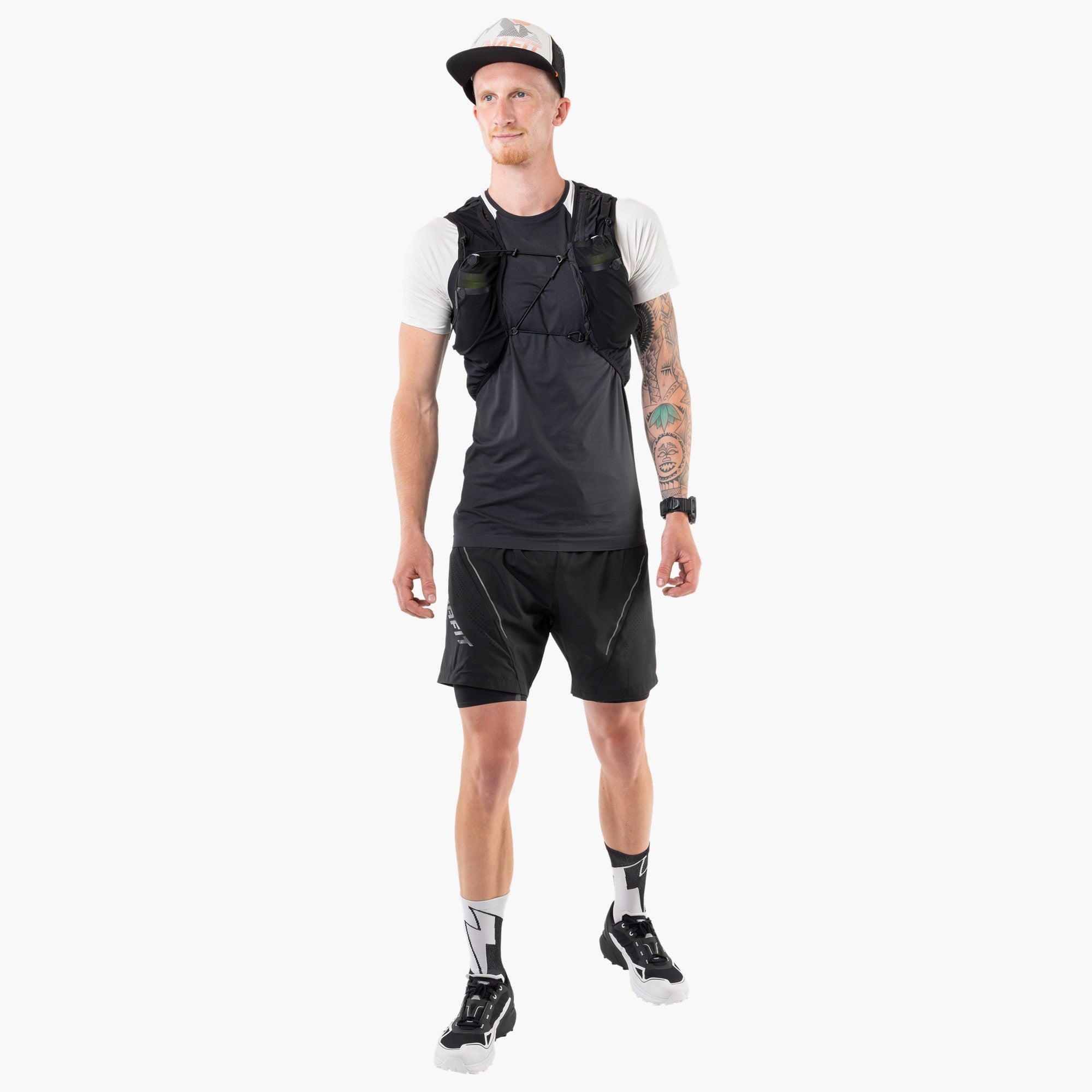 Dynafit Men's Ultra 50 Backpack - Lightweight Hiking & Mountaineering Pack for Outdoor Adventures (Nimbus/Black)