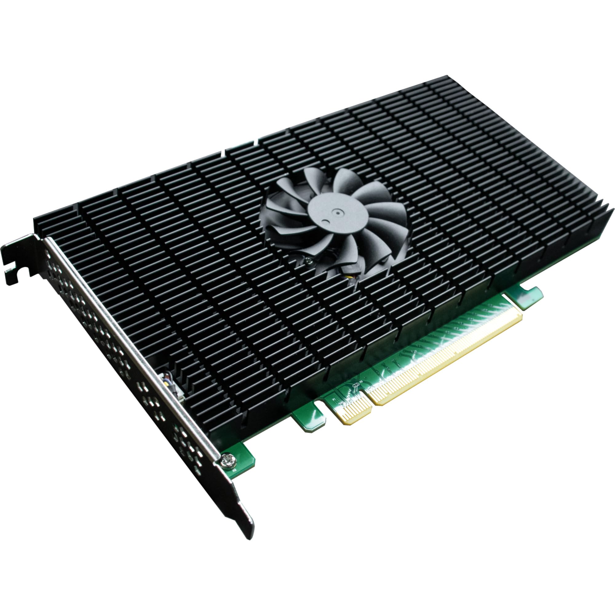 HighPoint SSD7105 4-Port M.2 NVMe PCIe Gen3 RAID Controller - Bootable for Windows & Linux | High-Speed SSD Expansion for Workstations, Servers & Gaming PCs