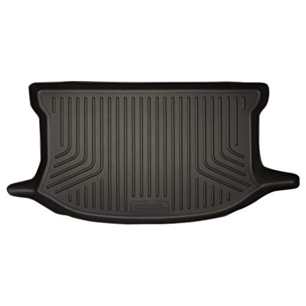 Husky Liners Weatherbeater Trunk Liner for 2012-2018 Toyota Prius C | 1-Piece Black Cargo Mat | Heavy Duty Protection | Perfect for Road Trips, Camping & Daily Use - Model 49501