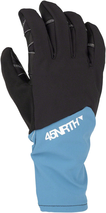 45NRTH 2023 Sturmfist 5 Winter Gloves - Slate Color, Full Finger Insulated Cycling Gloves for Men & Women, Large Size - Perfect for Cold Weather Biking, Snow Sports & Outdoor Activities