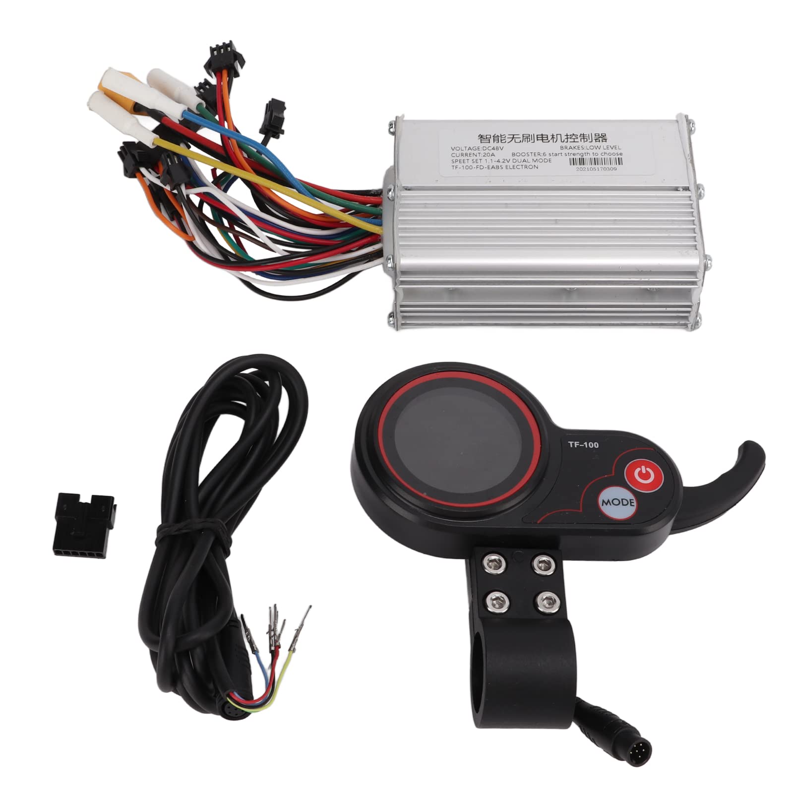 48V 20A Electric Scooter Controller for KUGOO M4 - Aluminum Alloy E-Scooter Replacement Part with Display Communication Line | Compatible with 10 Inch Wheels | Perfect for Commuting & Urban Transportation