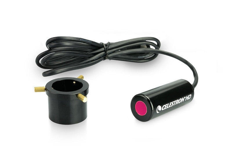 Celestron 44422 5MP HD Digital Microscope with USB Connection - Perfect for Science Education, Hobbyists & PCB Inspection