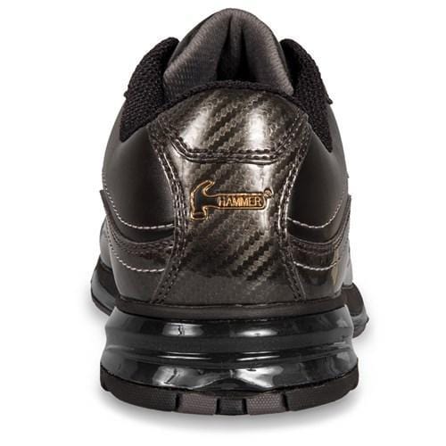 Hammer Men's Force Right Hand Bowling Shoes - Black/Carbon | Comfortable & Durable for League Play & Tournaments