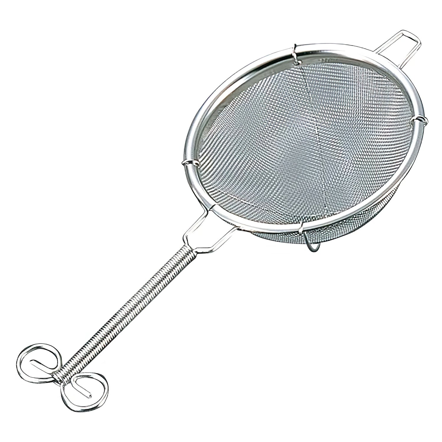 Premium EBM Stainless Steel Tea Strainer - Fine Double Mesh Filter for Loose Leaf Tea - Perfect for Tea Pots, Mugs & Travel Infusers - Durable & Easy Clean