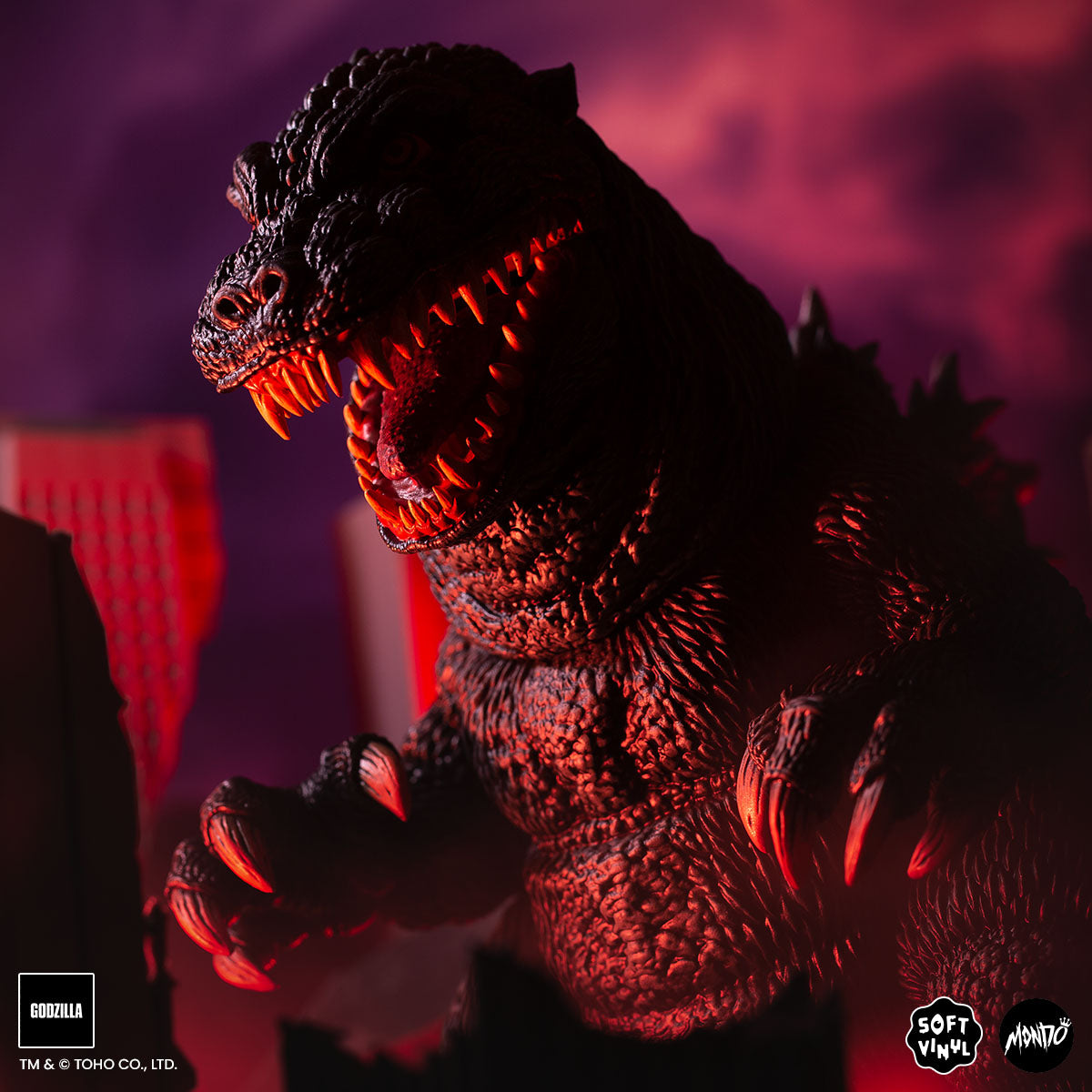 Godzilla Vinyl Designer Figure by James Groman - Premium Collectible Toy for Movie Fans & Pop Culture Enthusiasts - Perfect for Display, Gifts, and Home Decor
