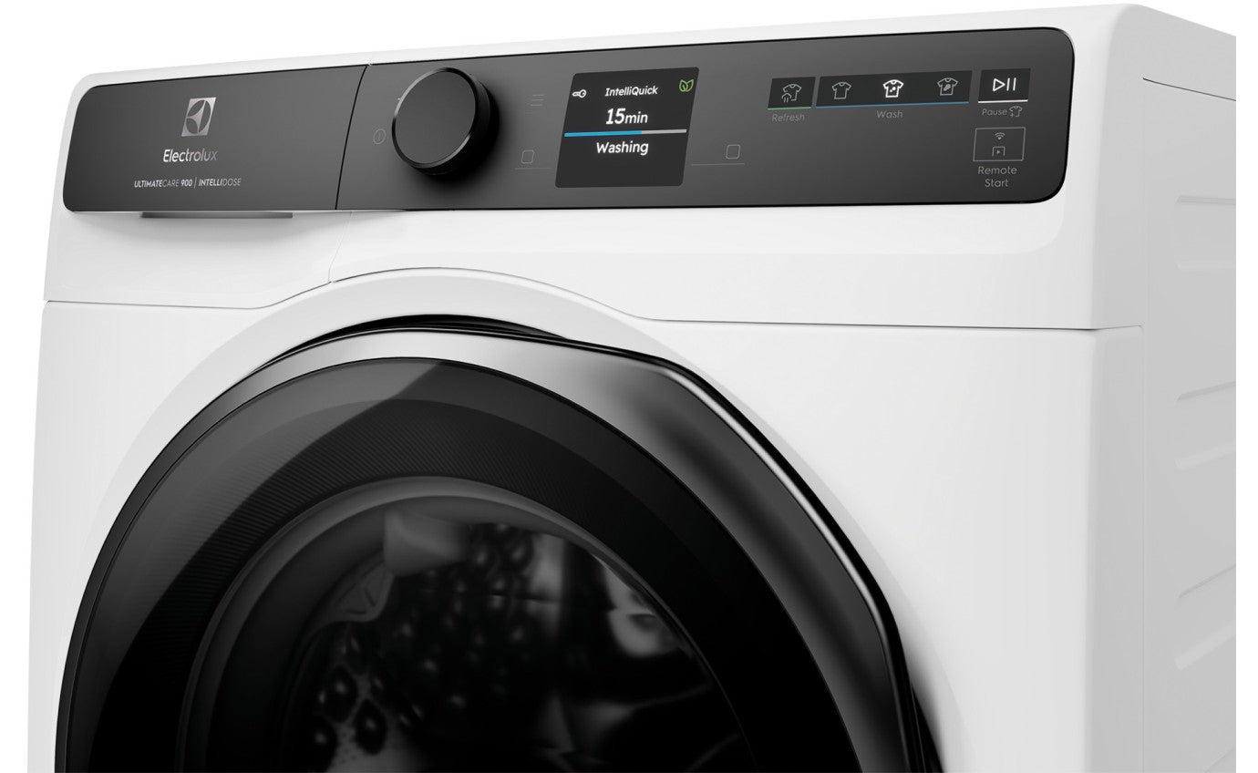 Electrolux 12kg UltimateCare 900 Front Load Washing Machine EWF1242R9WC - Energy Efficient, Quiet Operation for Large Families & Laundry Rooms