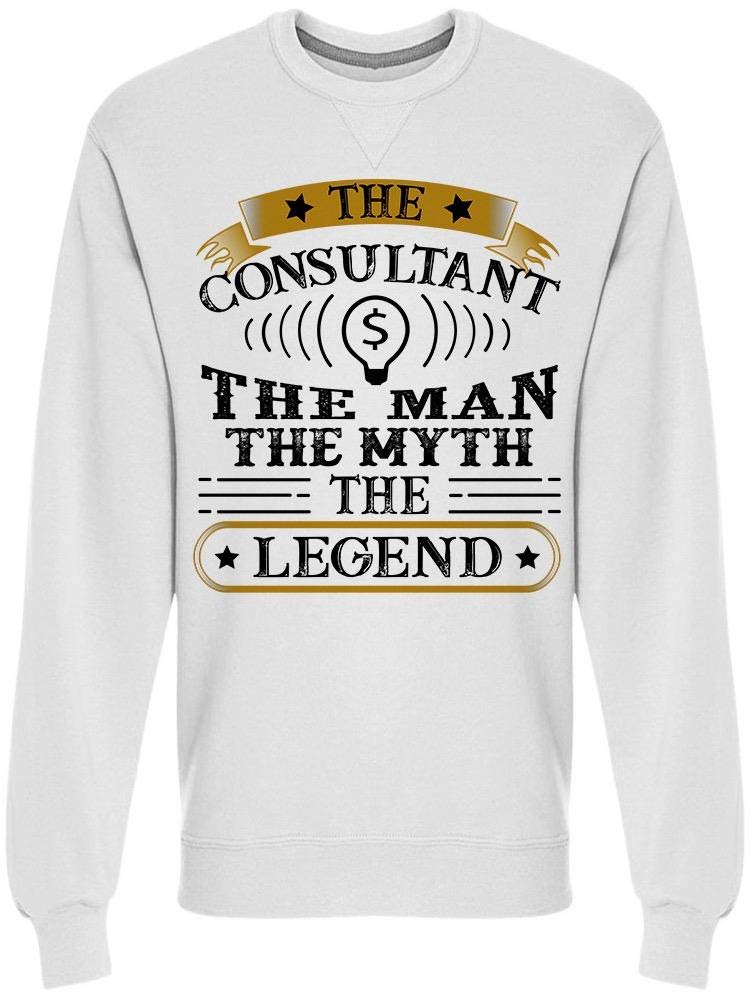 Premium Men's Consultant Sweatshirt - Comfortable & Stylish Pullover for Business Casual, Office Wear & Lounge