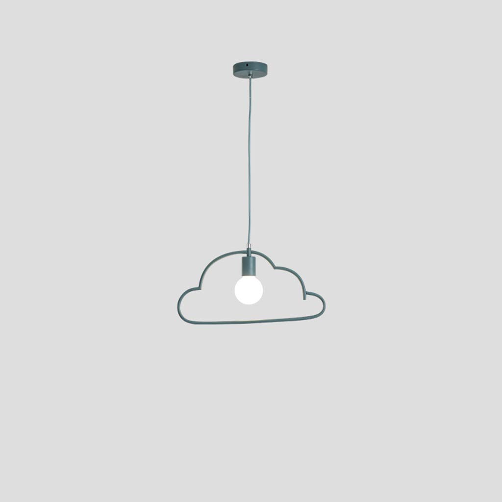 LJJSMG Cloud-Shaped Pendant Lights - Modern Ceiling Chandelier for Kids Room, Cafe & Kitchen Decor - Cartoon Hanging Lamp for Indoor Bedroom Lighting Fixtures | Perfect for Nursery, Restaurant & Home Decor