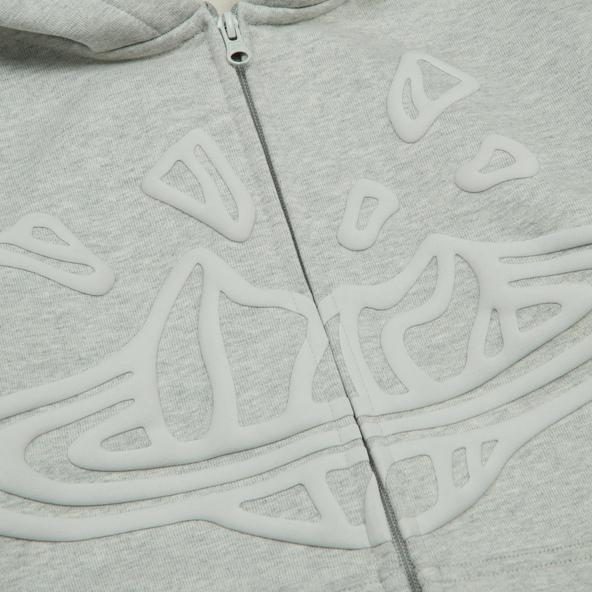 Broken Planet Ash Heather Grey Zip Up Hoodie - Stylish & Comfortable Men's & Women's Pullover for Casual Wear, Street Fashion & Outdoor Activities