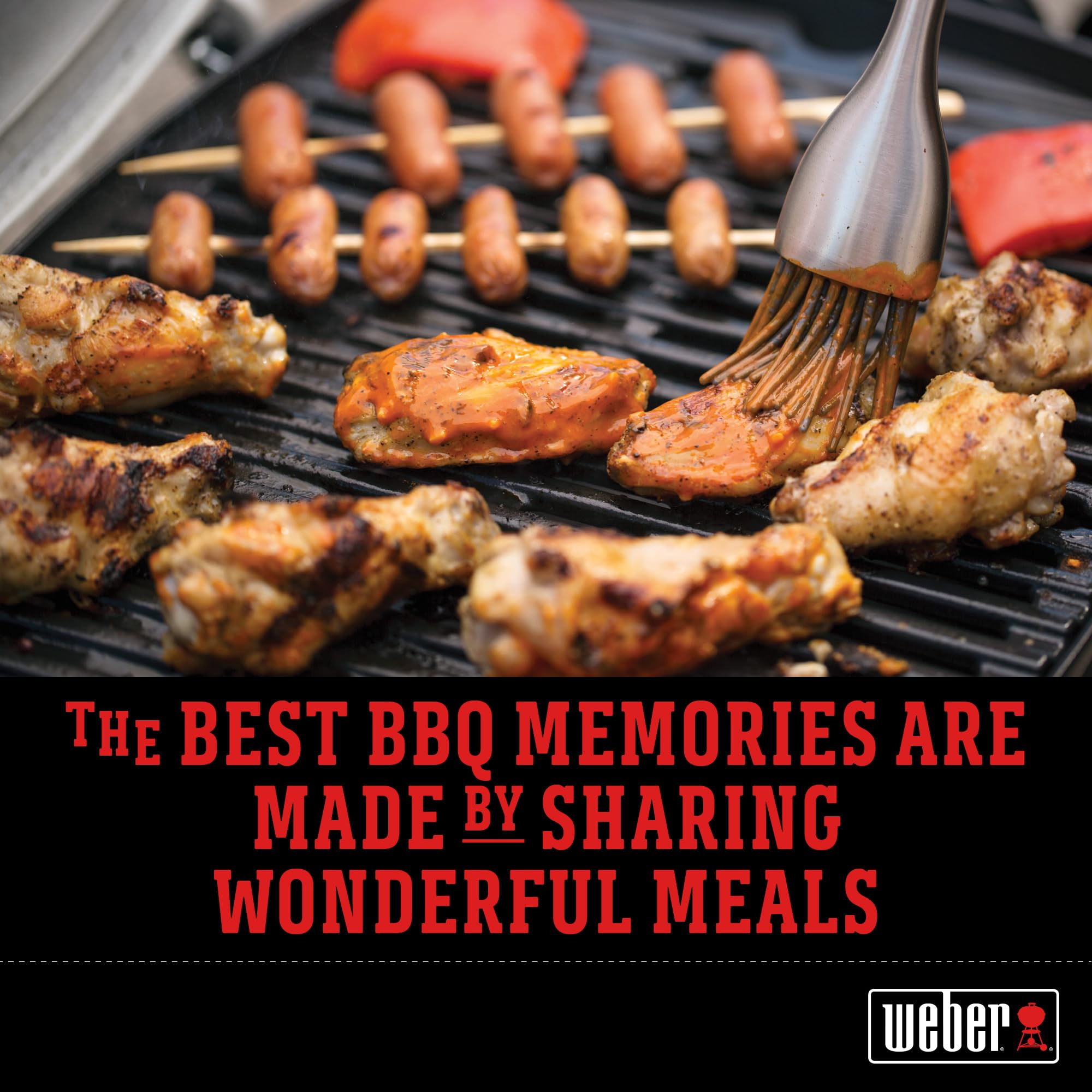 Weber 8856 Cast Iron Gourmet BBQ Wok System with Steam Lid - 40.5 x 35.2 x 14 cm Black - Perfect for Outdoor Grilling, Stir-Frying & Asian-Style Cooking