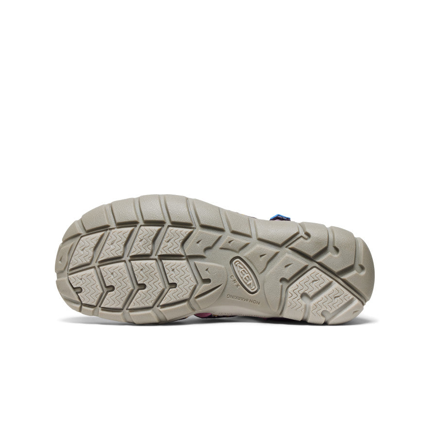 Seacamp II CNX Big Kids' Water Shoes for Boys & Girls - Daisies/Marina Color | Lightweight & Quick-Dry for Beach, Pool, Boating & Outdoor Activities