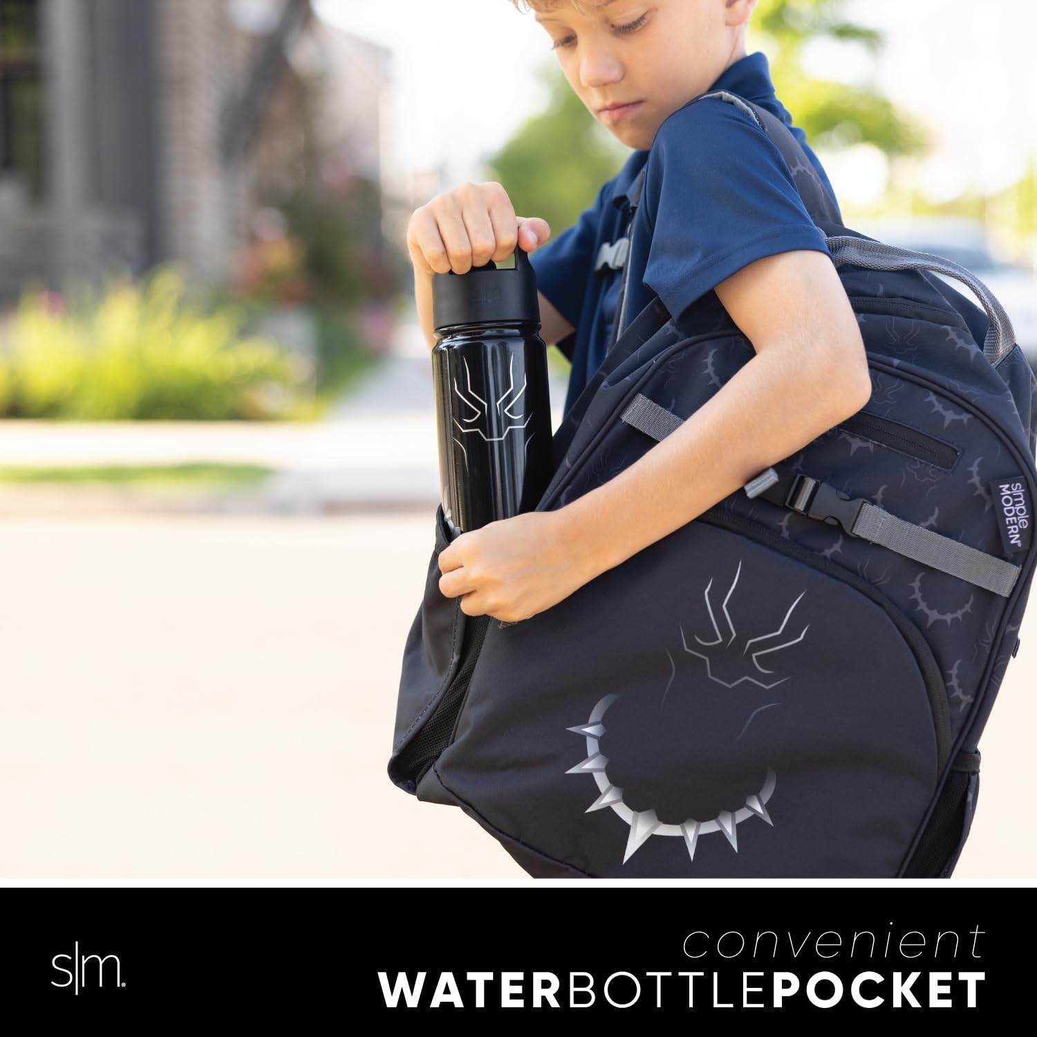 Simple Modern Medium Marvel Toddler Backpack for School & Kindergarten - Avengers Themed 15