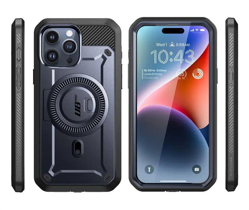 iPhone 15 Pro SUPCASE UB Pro Mag Full Body Protective Case with Magnetic Compatibility - Perfect for Outdoor Adventures, Work & Daily Use