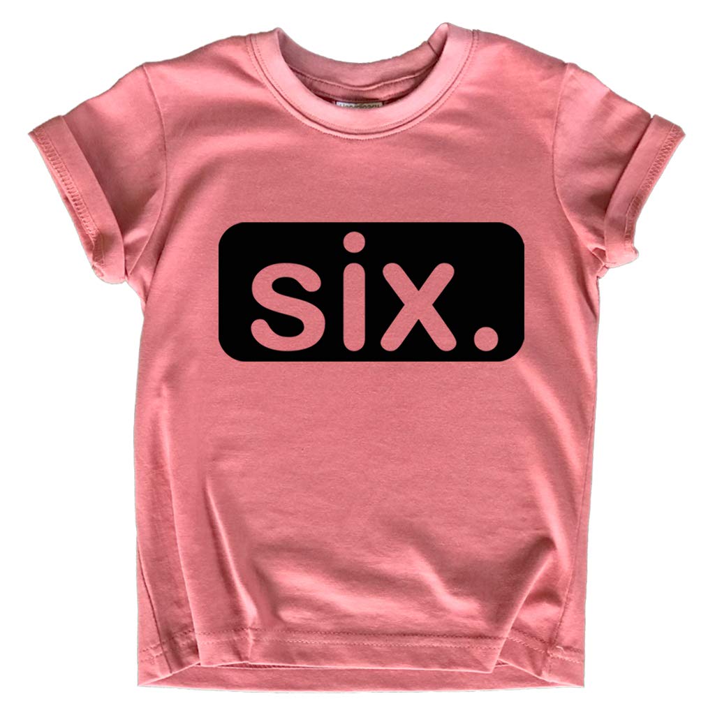 Happy 6th Birthday Outfit for Girls - Cute Toddler 6th Birthday Shirt & Gift Set | Perfect for Birthday Parties, Photo Shoots & Special Celebrations