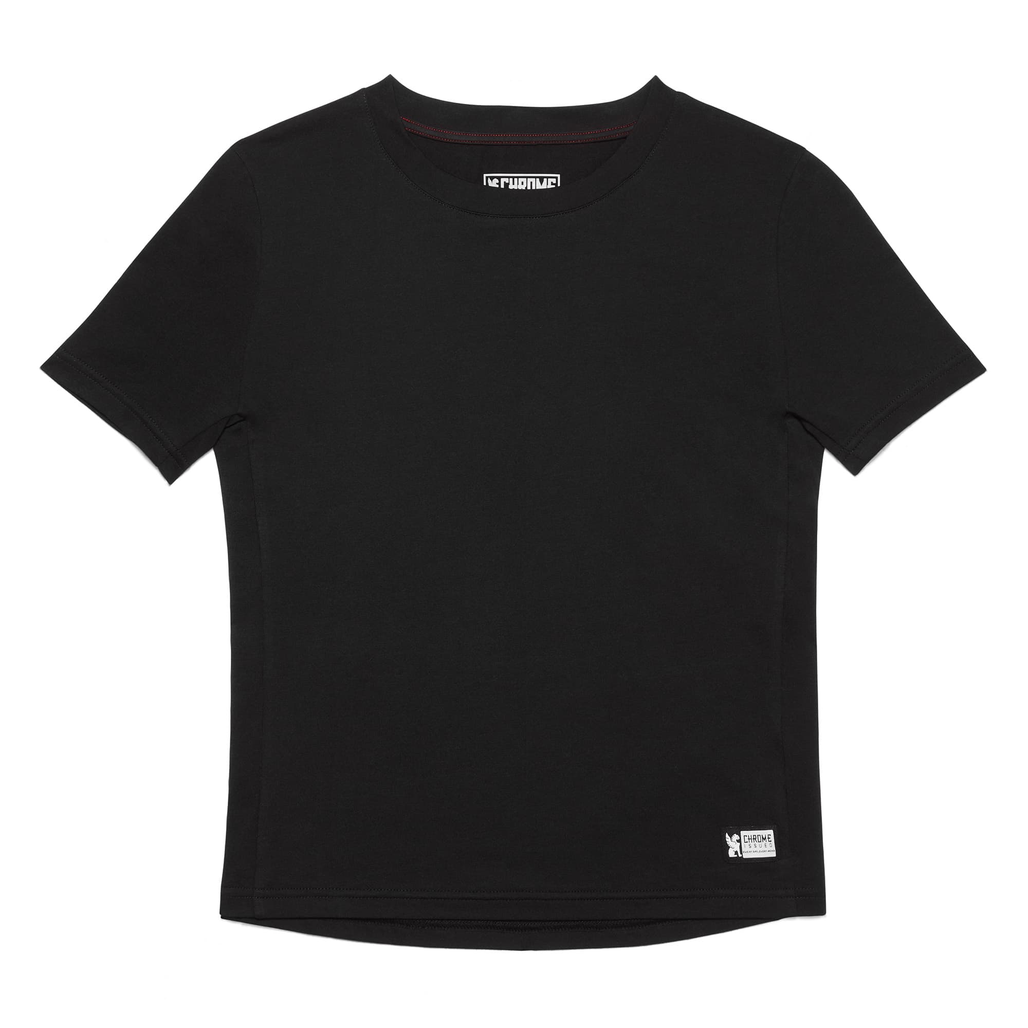 Chrome Issued Short Sleeve T-Shirt for Women - Soft Cotton Casual Tee - Perfect for Everyday Wear, Gym & Outfits