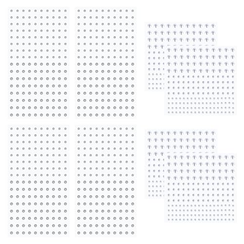 B3-Rhinestones+stell balls-6 sheets