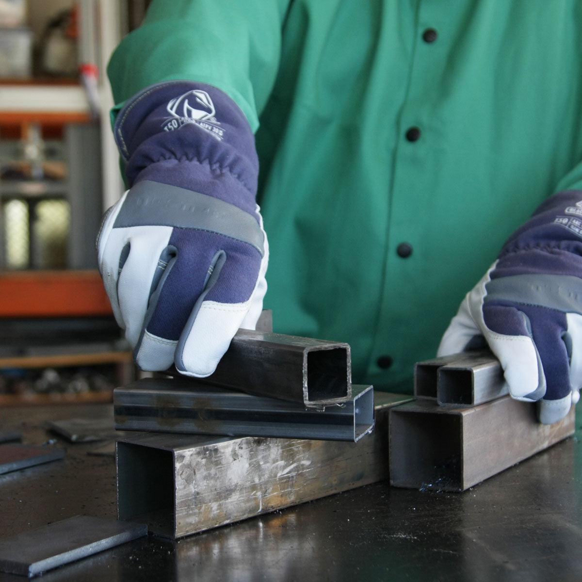 Premium Black Stallion Tigster TIG Welding Gloves T50 - Heat Resistant Leather Gloves for MIG/TIG Welding, Forging & Metalworking - Ideal for Welders, Fabricators & DIY Projects