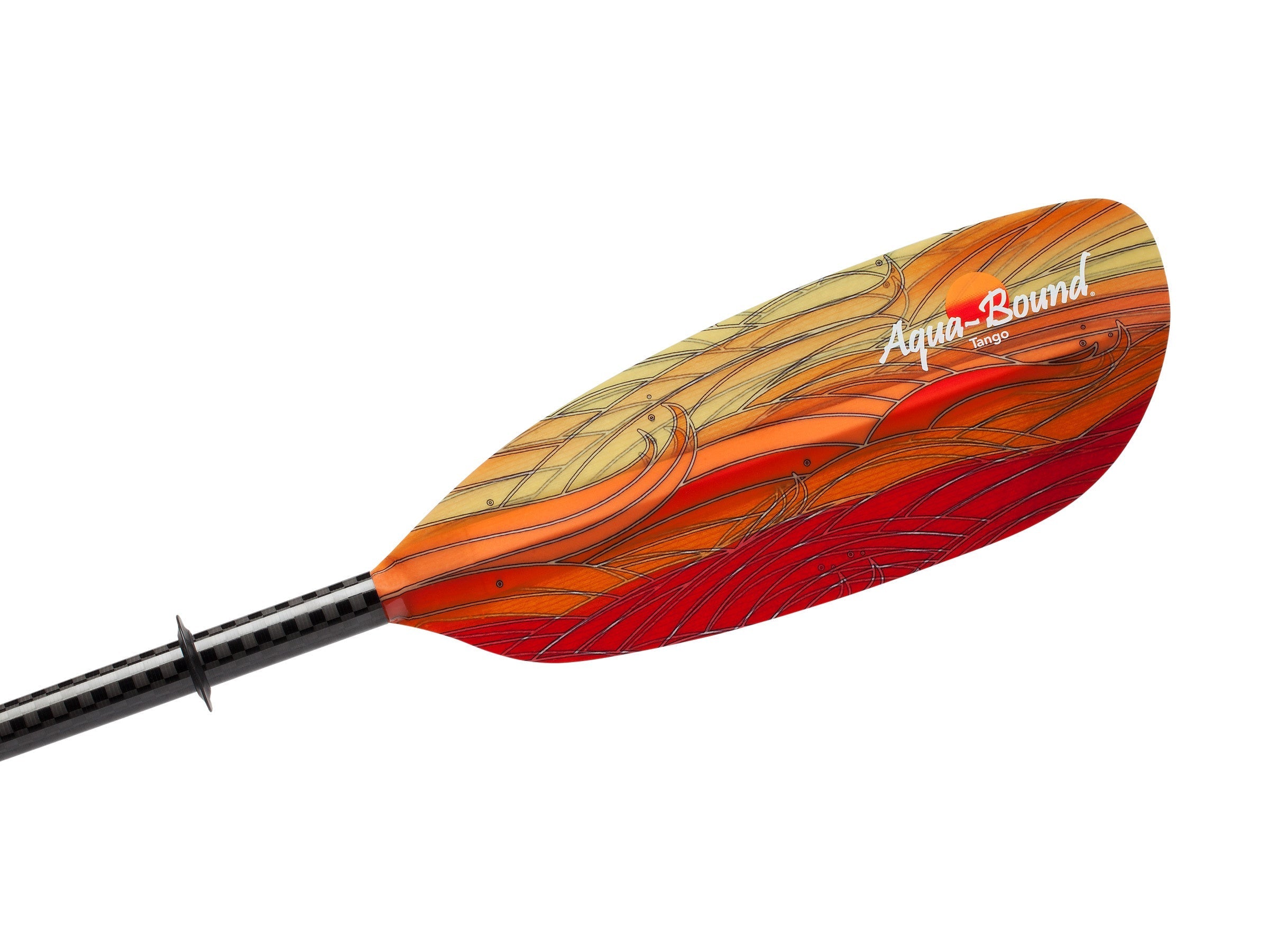 Aqua Bound Tango Fiberglass Bent Shaft Posi Lok Two-Piece Kayak Paddle - Lightweight & Durable for Touring, Fishing & Recreational Kayaking