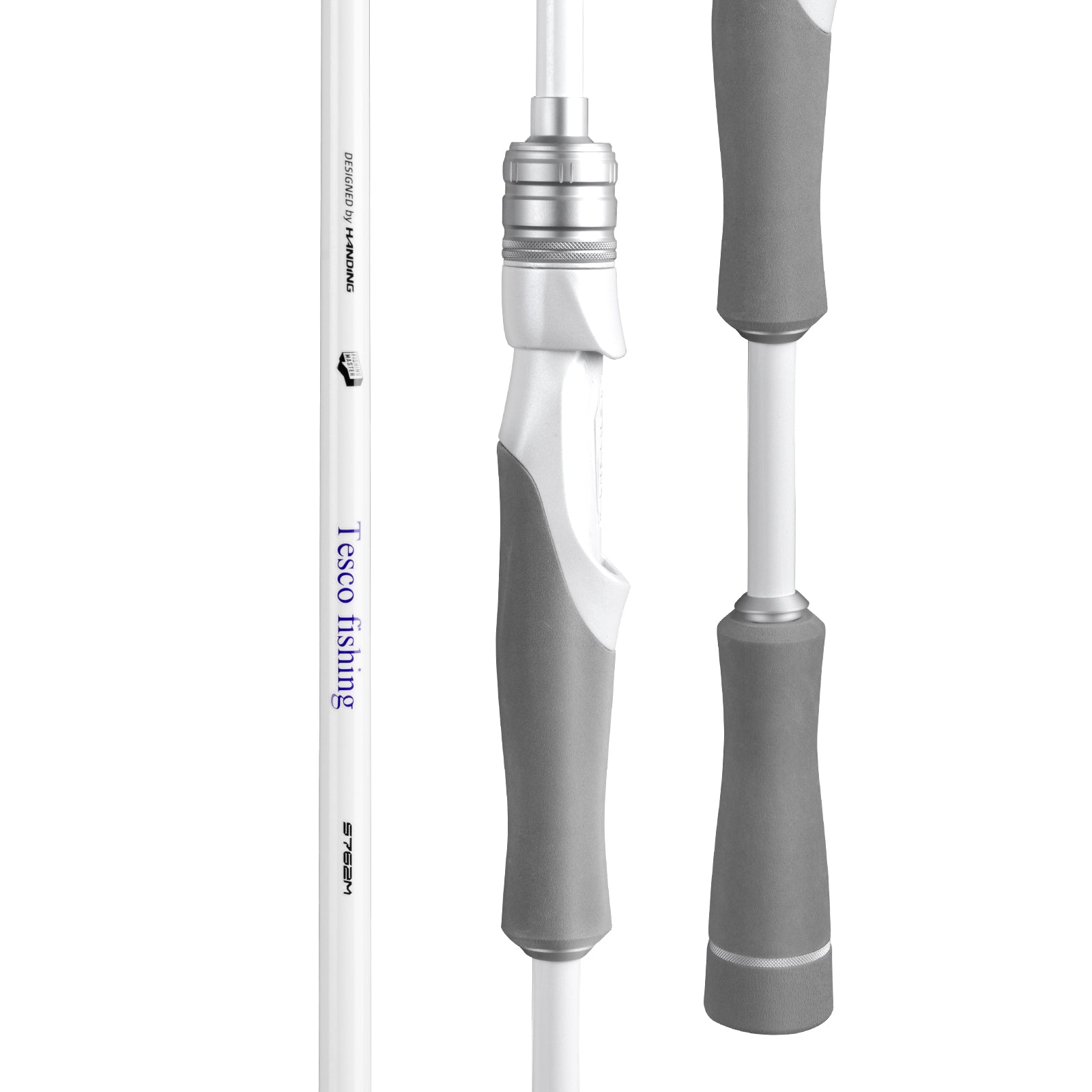 Tesco Fishing Rod - 7' Medium Fast Action Spinning Pole for Freshwater & Saltwater Fishing | Perfect for Bass, Trout, and Walleye Angling