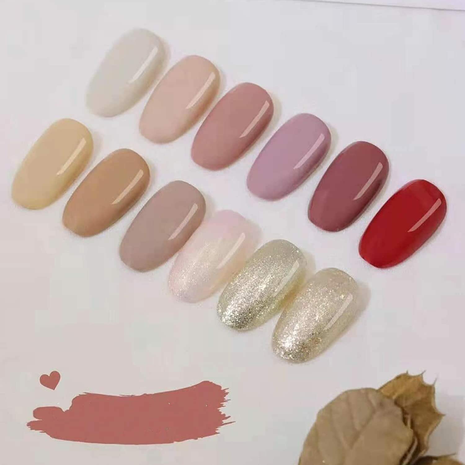 Sentechx 16 Colors Solid Nail Polish Set - Highly Pigmented Cream Gel Polish Kit for DIY Nail Art, Salon & Manicure | Perfect for Home Use, Professional Nail Design & Gift Giving
