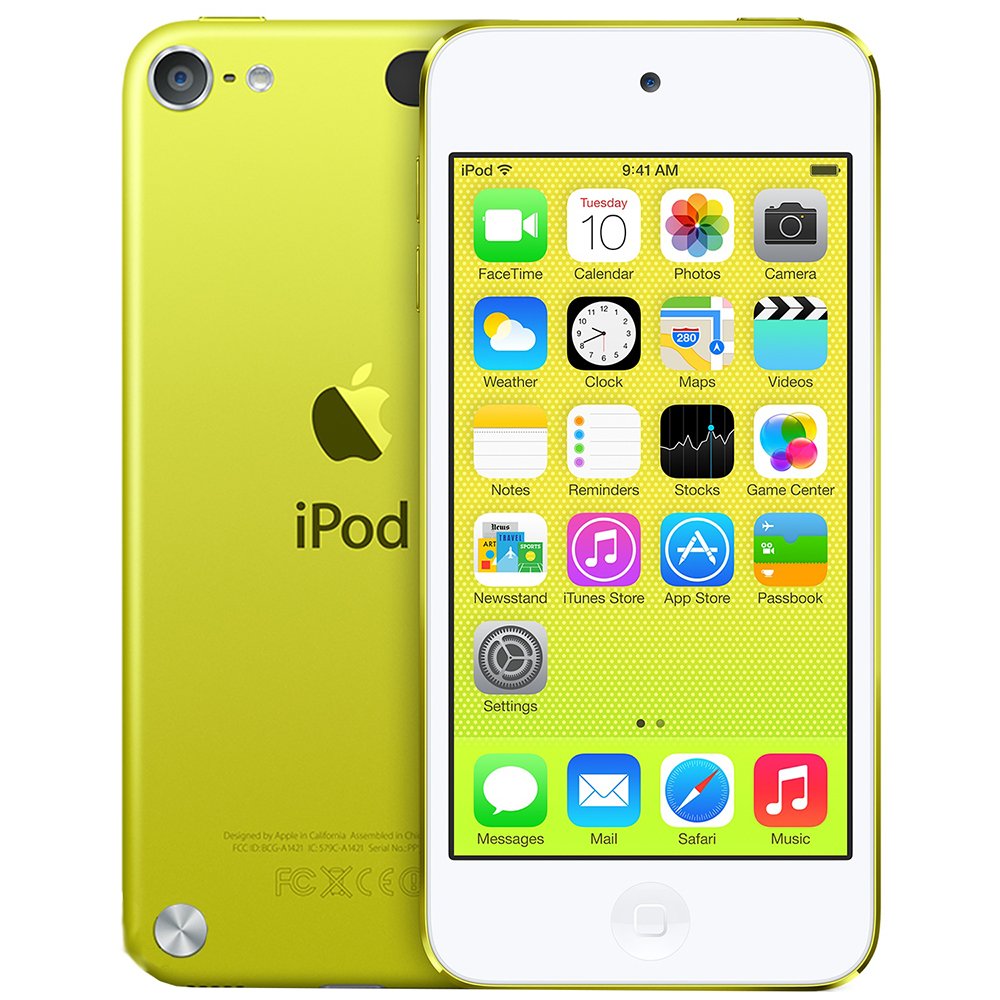 Refurbished Apple iPod Touch 32GB (5th Gen) - Yellow | MP3 Player for Music, Games & Apps | Perfect for Travel, Workouts & Daily Entertainment
