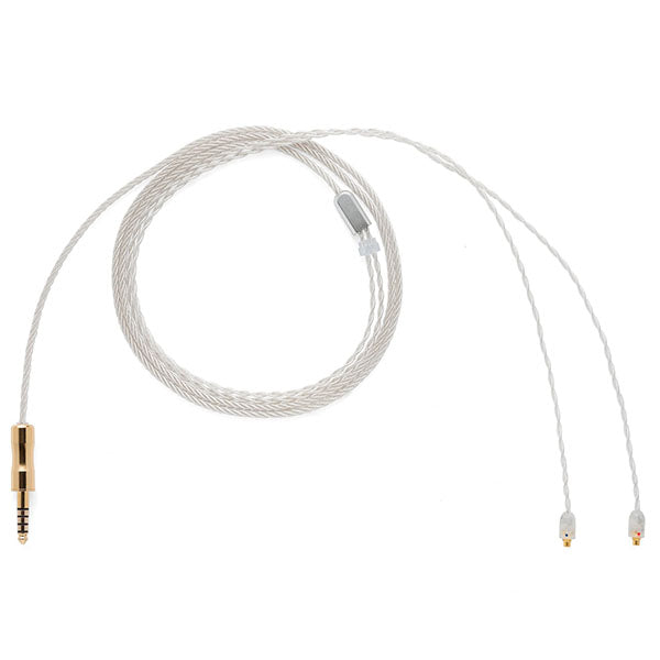 ALO Audio Pure Silver Litz MMCX Cable for IEMs - High-Quality Audiophile Upgrade Cable for Shure, Westone, Campfire Audio - Perfect for Music Lovers & Studio Monitoring