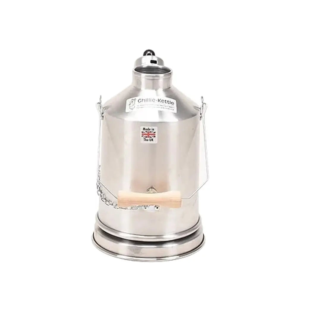 Ghillie Kettle Aluminum Explorer 1000ml - Portable Camping Tea Kettle for Outdoor Adventures, Hiking & Survival Gear