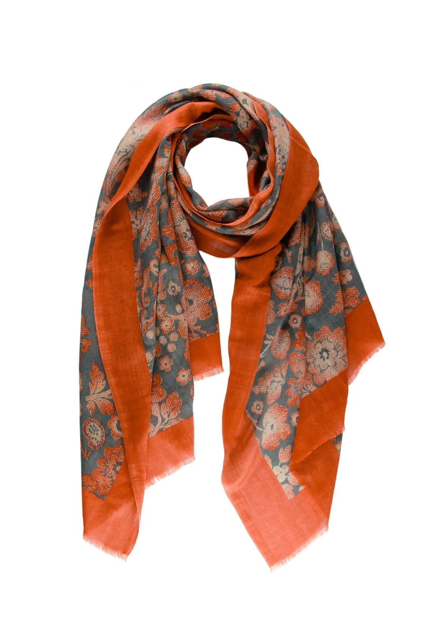 Premium Wool Two-Tone Scarf for Men & Women - Soft Winter Fashion Accessory - Perfect for Cold Weather, Office, and Outdoor Activities